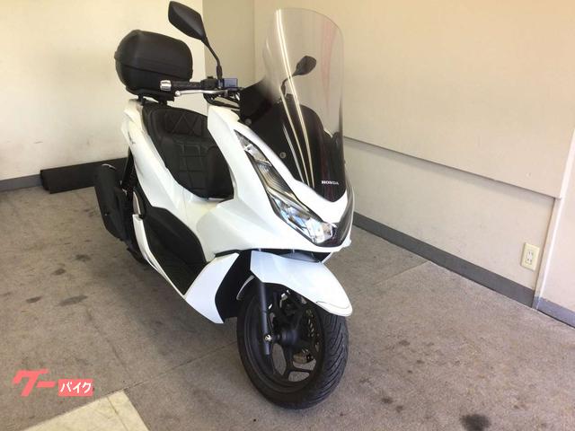 ホンダ PCX 2021年モデル／ロングスクリーン／GIVIトップ