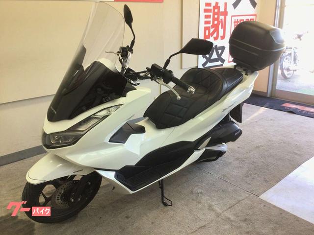 ホンダ PCX 2021年モデル／ロングスクリーン／GIVIトップ