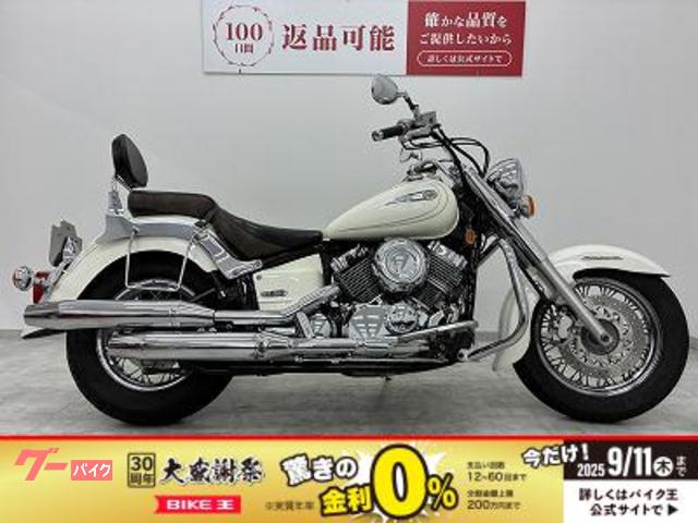 ドラッグスター４００クラシック　バックレスト・サイドバッグ・エンジンガード