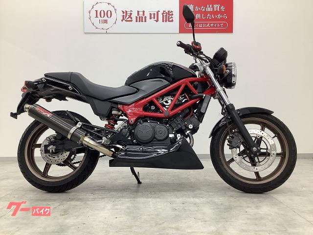 ＶＴＲ２５０　２０１５年モデル　ＪＭＣＡ認証ＳＰＥＣ−Ａマフラー装備