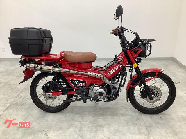 【低走行ヨシムラマフラー付！】 ハンターカブ CT125 JA65 レッド CT125 ハンターカブ/ホンダ ヨシムラマフラー ドラレコ フォグランプ