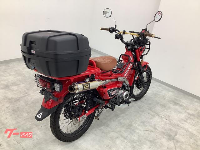 【低走行ヨシムラマフラー付！】 ハンターカブ CT125 JA65 レッド ホンダCT125ハンターカブに直管風が絶妙にマッチング！ 【ヨシムラ