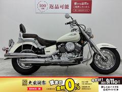 ヤマハ　ドラッグスター４００クラシック　バックレスト・サイドバッグ・エンジンガード