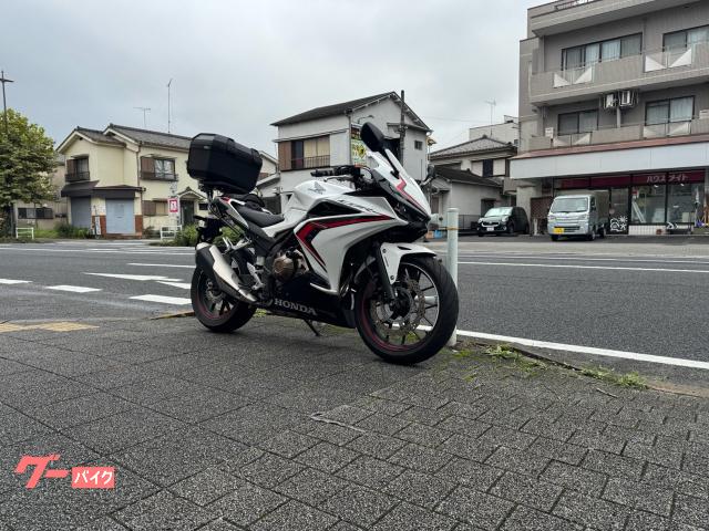 ＣＢＲ４００Ｒ　リヤキャリヤ　リヤボックス　エンジンスライダー　マルチバー　社外グリップ