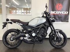 ヤマハ　ＸＳＲ９００　２０１９年ＲＮ５６Ｊモデル　グリップヒーター＆ラジエーターガード装着