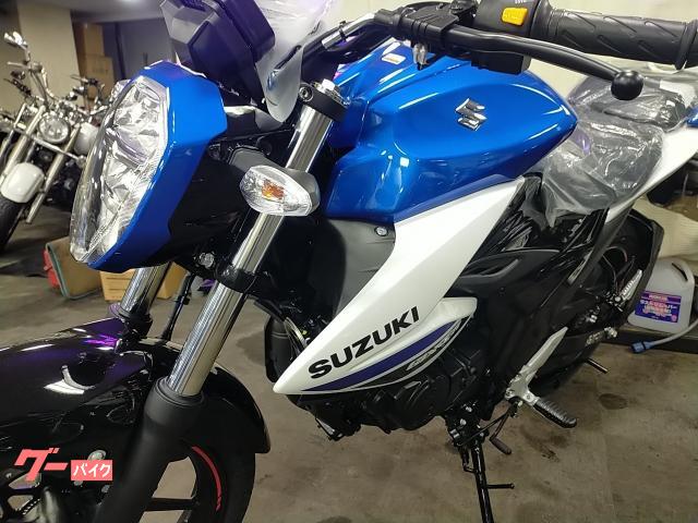 スズキ GIXXER 150 トリトンブルーメタリック パールグ