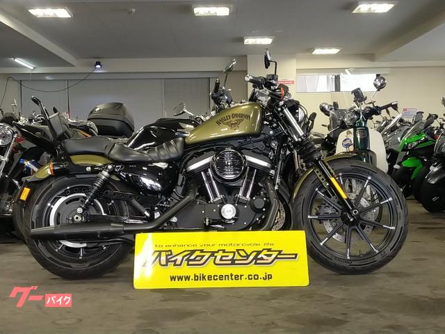 ＸＬ８８３Ｎ　アイアン　２０１６年後期モデル　オリーブゴールド　純正グリップヒーター　シーシーバー　ＥＴＣ　二人乗り