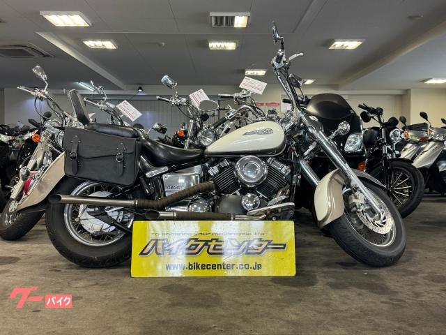 ドラッグスター４００クラシック　ＶＨ０１Ｊ　赤キー有　２００８年モデル　ＥＴＣ　スラッシュカットマフラー　サイドバッグ