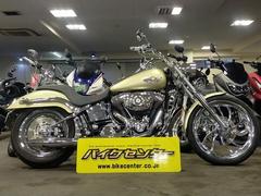 ＨＡＲＬＥＹ−ＤＡＶＩＤＳＯＮ　ＦＸＳＴＤ　ソフテイルデュース　２００３年モデル　インジェクション　１００周年カラー　マフラー改　ワイドタイヤ　各種カ