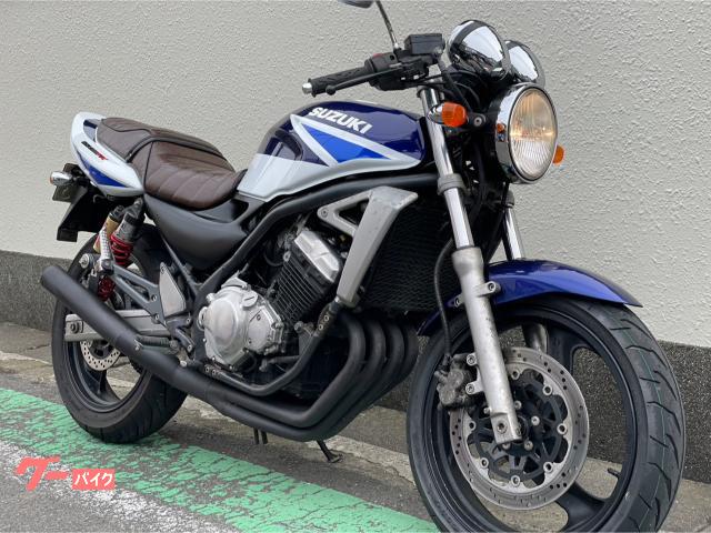 スズキ ＧＳＸ２５０ＦＸ 純正オリジナルカラー 茶色ブラウンシート フロント周りＯ／Ｈ新品 タイヤ前後新品  ショート管マフラー｜ＪＡＮ'Ｓファクトリー｜新車・中古バイクなら【グーバイク】