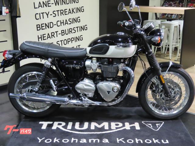 ボンネビルＴ１２０　ブラック・ホワイト　２０２５　登録済み未使用車