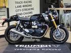スラクストン1200RS 2024 ジェットブラック シルバーアイス