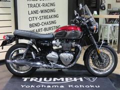 ＴＲＩＵＭＰＨ　ボンネビルＴ１２０　２０２２年モデル　赤銀色