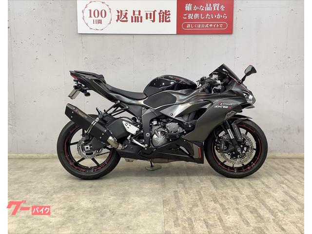 Ｎｉｎｊａ　ＺＸ−６Ｒ　ＪＭＣＡ認証トリックスターマフラー　前後カメラドライブレコーダー　エンジン＆アクスルスライダー