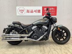 ＩＮＤＩＡＮ　スカウト　ボバー　２人乗り仕様　水冷Ｖ型１１３３ＣＣエンジン