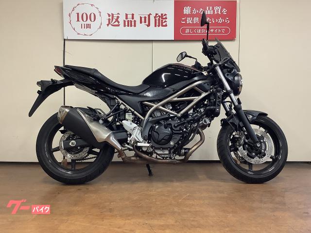 ＳＶ６５０　カスタムスクリーン・ＵＳＢ２口・グリップヒーター・エンジンガード・マフラースライダー・ヘルメットロック装備