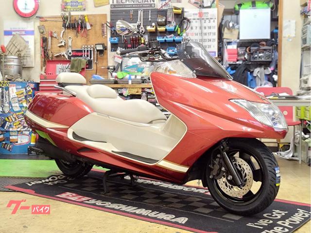 ヤマハ マグザム SG21J ダンロップタイヤ前後新品 ドライブベルト