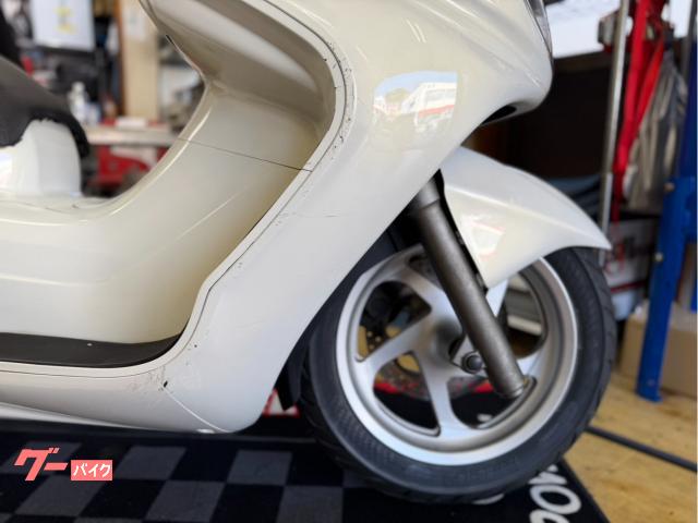 グランドマジェスティ250 自賠責2年付 各所整備済 ヤマハ マジェスティ (ブルーイッシュホワイトカクテル1) 2012年