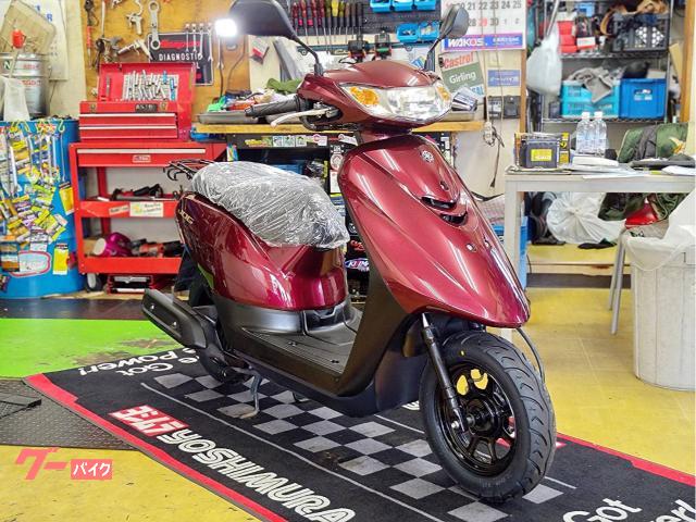 ヤマハ JOG LEDヘッドライト タイヤ前後新品 純正ドライブベルト