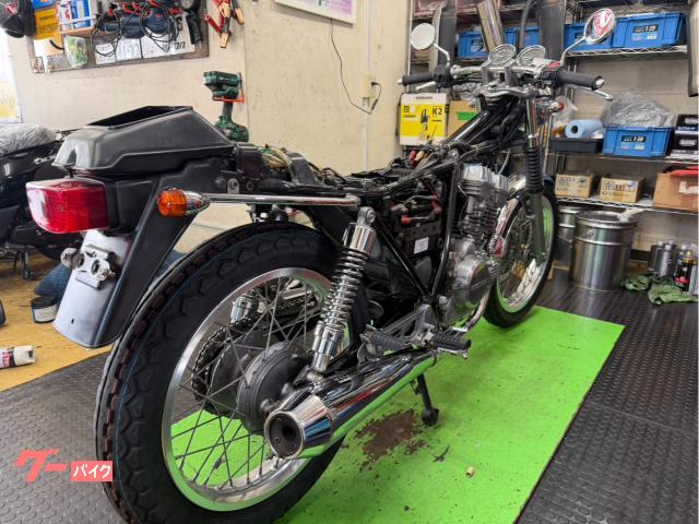 ホンダ GB250クラブマン 4型 ダンロップタイヤ前後新品