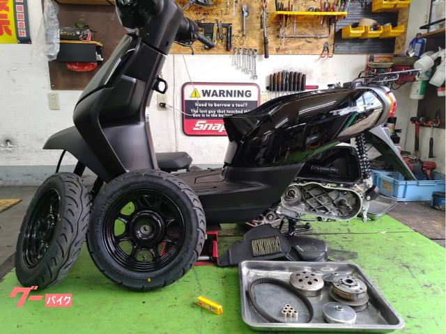 ホンダ タクト・ベーシック AF79 タイヤ前後新品 NGKプラグ新品