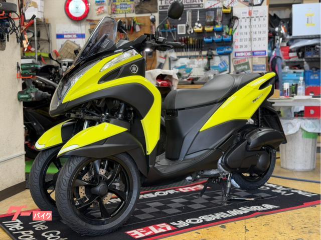 ヤマハ トリシティ125 ミシュランCITY GRIPタイヤ3輪新品