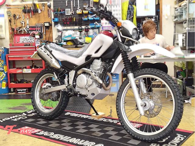 ヤマハ セロー250 インジェクションDG17J ダンロップD605