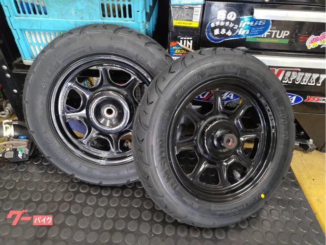 ホンダ タクト AF79 タイヤ前後新品交換 NGKプラグ新品 駆動系