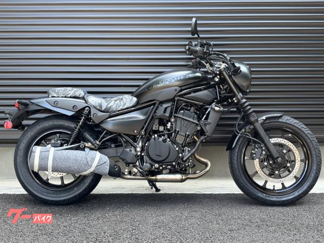 新型エリミネーター400 グレー タンク サイドカバー フェンダー新車