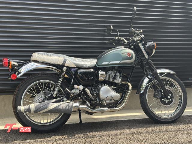 カワサキ W230 2026年モデル メタリックマットダークグリーン