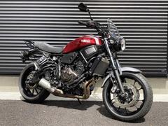 ヤマハ　ＸＳＲ７００　ツーリングスクリーン　ＥＴＣ装備　グリップヒーター　シガーソケット