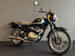 カワサキ　Ｗ２３０　メタリックオーシャンブルー　純正キャリア装着