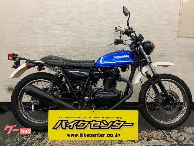 カワサキ ２５０ｔｒ インジェクション ｆｉ タックロールシート ライトカスタム車 ２００７年式 バイクセンター南行徳駅前 新車 中古 バイクなら グーバイク