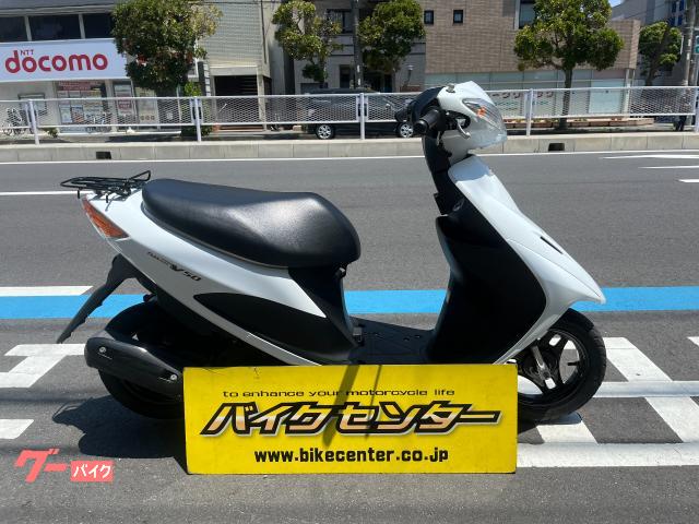 アドレスＶ５０　インジェクション　メットイン　リアキャリア　白