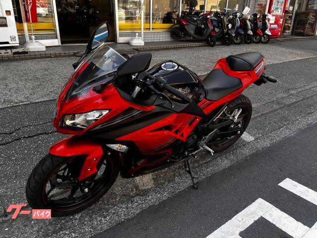 【中古美品】ギラ250 カワサキ Ninja 250 インジェクション ノーマル オレンジ
