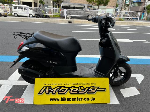 レッツ　インジェクション　メットイン　リアキャリア　黒