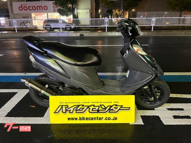 アドレスＶ１２５Ｇ　インジェクション　メットイン　ガンメタ