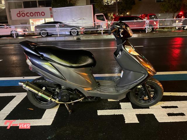 スズキ アドレスV125G インジェクション メットイン ガンメタ