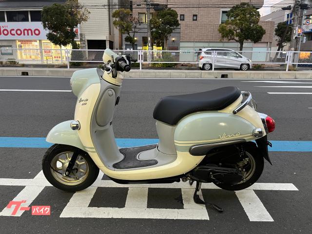 ヤマハ ビーノ インジェクション メットイン 水色｜バイクセンター