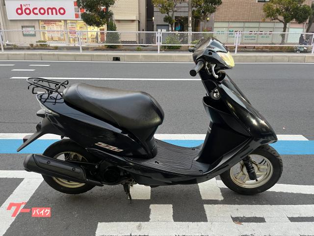 ホンダ Dio インジェクション メットイン リアキャリア 黒｜バイク