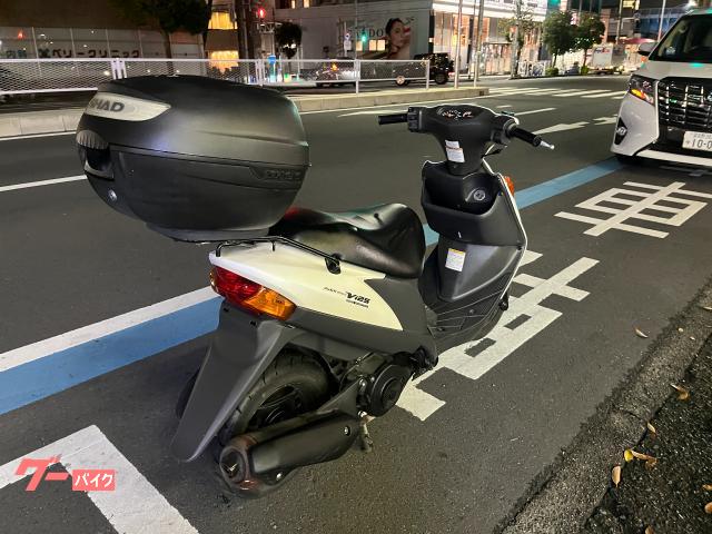 スズキ アドレスV125 インジェクション メットイン リアボックス