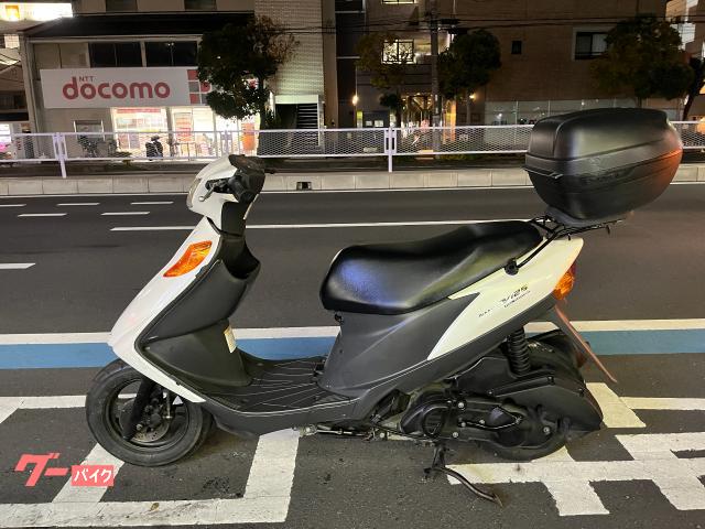 スズキ アドレスV125 インジェクション メットイン リアボックス