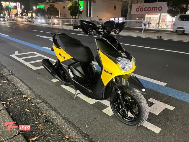ヤマハ BW'S125 インジェクション メットイン リアキャリア 黄色