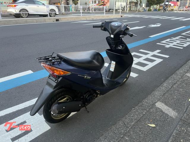 スズキ アドレスV50 インジェクション メットイン リアキャリア 青
