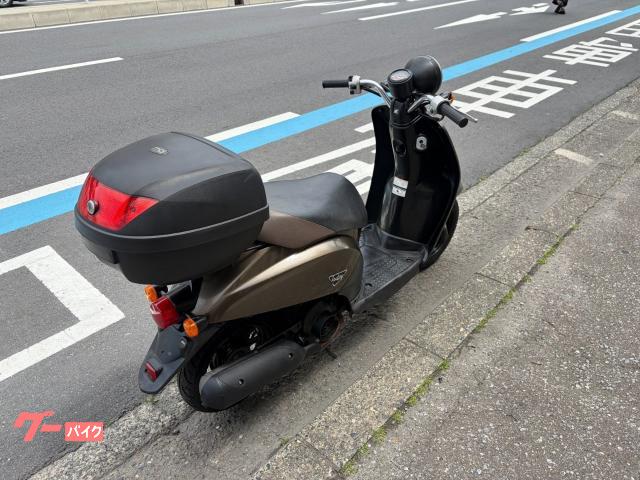 ホンダ トゥデイ 2006年 メットイン リアボックス 茶｜バイク