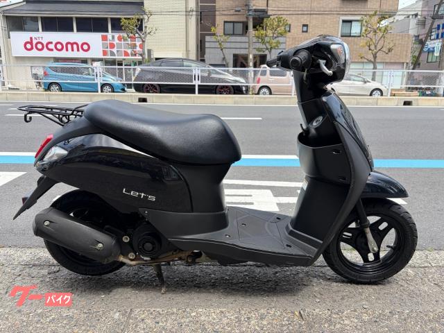 スズキ　レッツ2黒　程上　地域により配送料無料！！ レッツII(スズキ) ブラック系・黒色のバイク一覧｜新車・中古バイク