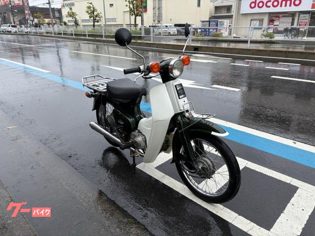 ホンダ スーパーカブ90 1993年 リアキャリア 緑｜バイクセンター