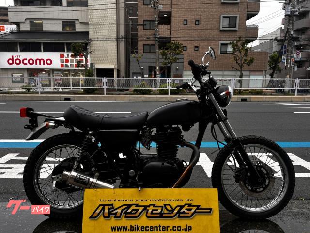 カワサキ 250TR 2004年 社外マフラー 黒｜バイクセンター
