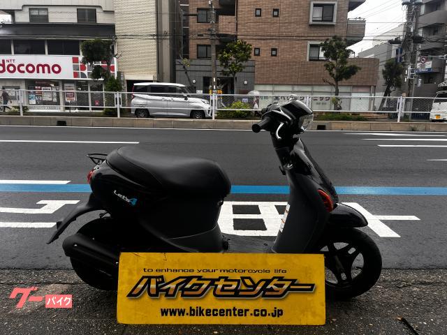 レッツ４　２００８年　インジェクション　メットイン　黒