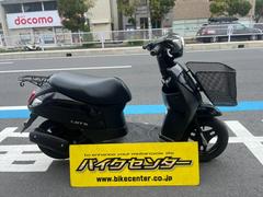 スズキ　レッツ　インジェクション　メットイン　リアキャリア　白